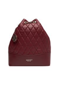 Nine West Plecak CEO-KANSAS-JH5824-NW Bordowy. Kolor: czerwony. Materiał: materiał #3