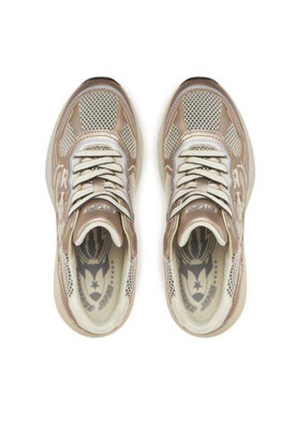 Enterprise Japan Sneakersy BB5025 EX311 Złoty. Kolor: złoty. Materiał: materiał