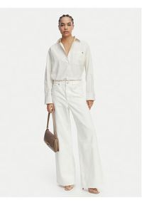 BOSS Jeansy C Slouchy MR 2.0 50558723 Biały Relaxed Fit. Kolor: biały #3