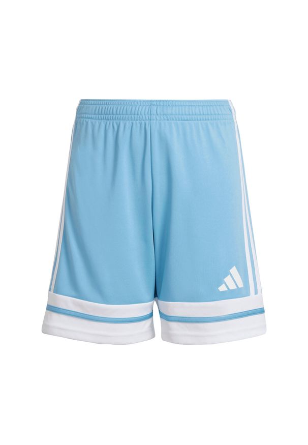 Adidas - Szorty dla dzieci adidas Squadra25. Kolor: niebieski, biały, wielokolorowy. Wzór: jednolity. Styl: sportowy