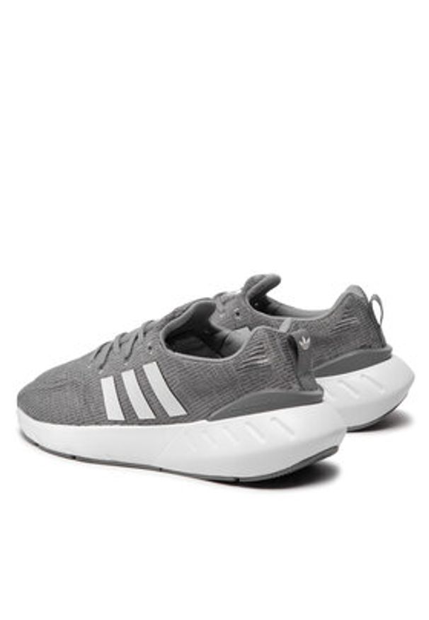 Adidas - adidas Sneakersy Swift Run 22 J GW8178 Szary. Kolor: szary. Materiał: materiał. Sport: bieganie