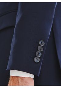 Pako Lorente - PAKO LORENTE - Garnitur męski w subtelną kratę. Materiał: wełna, poliester #6