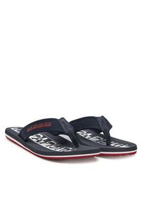 Napapijri Japonki Elm NP0A4IQU Granatowy. Kolor: niebieski. Materiał: materiał #6