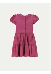 COCCODRILLO - Coccodrillo Sukienka codzienna WC4128201CEK Różowy Regular Fit. Okazja: na co dzień. Kolor: różowy. Materiał: bawełna. Typ sukienki: proste. Styl: casual