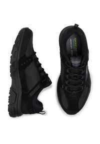 skechers - Skechers Sneakersy Oak Canyon 51893/BBK Czarny. Kolor: czarny. Materiał: materiał #3