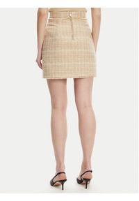 Marciano Guess Spódnica mini 5GGD15 7302A Beżowy Regular Fit. Kolor: beżowy. Materiał: bawełna #4