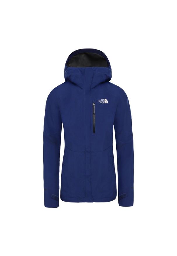 Kurtka turystyczna letnia damska The North Face W Dryzzle Jacket. Kolor: niebieski. Sezon: lato. Sport: turystyka piesza