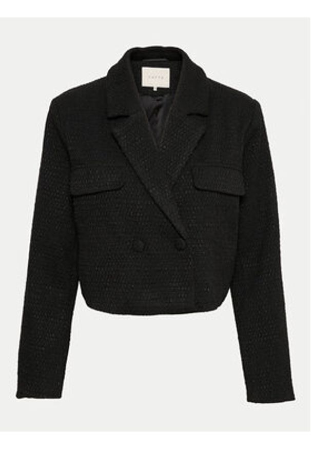 Kaffe Marynarka Nina 10508455 Czarny Regular Fit. Kolor: czarny. Materiał: syntetyk