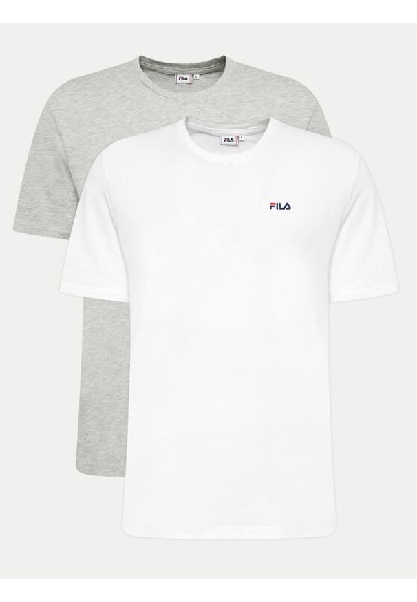 Fila Komplet t-shirtów FAM0083 Kolorowy Regular Fit. Materiał: bawełna. Wzór: kolorowy