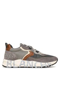 Voile Blanche Sneakersy Club01. 2017465-11 Szary. Kolor: szary. Materiał: zamsz, skóra