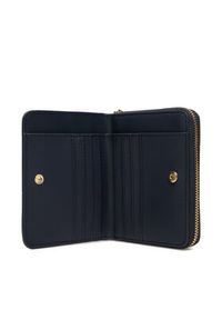 TOMMY HILFIGER - Tommy Hilfiger Portfel Th Icon Med Za W/Flap Corp AW0AW18653 Granatowy. Kolor: niebieski. Materiał: skóra #4