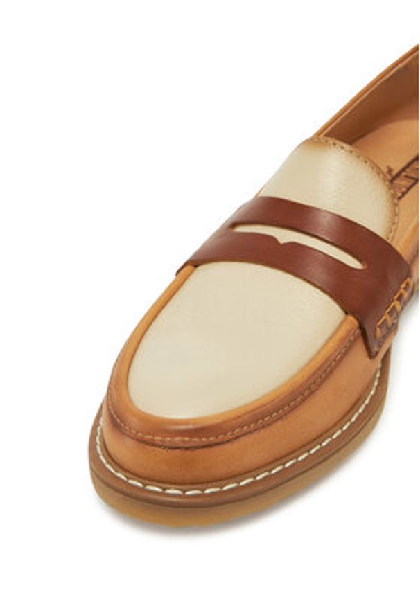 Pikolinos Mokasyny W8J-3541C3 Brązowy. Kolor: brązowy. Materiał: skóra