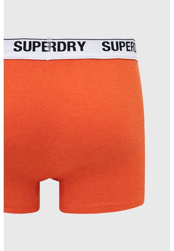 Superdry bokserki (2-pack) męskie kolor czerwony. Kolor: czerwony