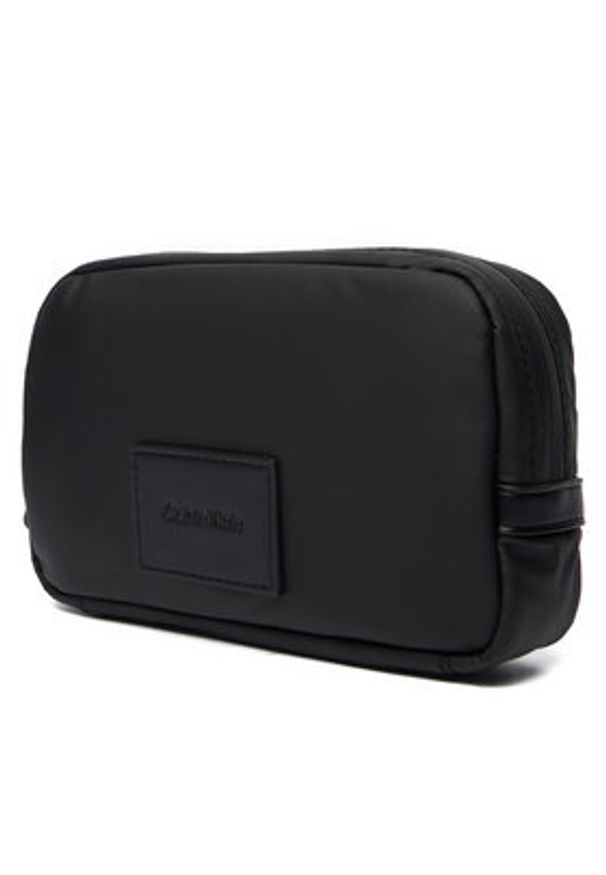 Calvin Klein Saszetka Puffer Utility Zip Puch LV04D1114G Czarny. Kolor: czarny. Materiał: materiał