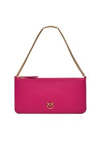 Pinko Torebka Horizontal Flat PE 24 PCPL 102747 A0F1 Różowy. Kolor: różowy. Materiał: skórzane