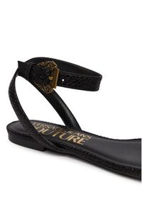 Versace Jeans Couture Sandały 80VA3S61 ZSS84 899 Czarny. Kolor: czarny. Materiał: skóra #5