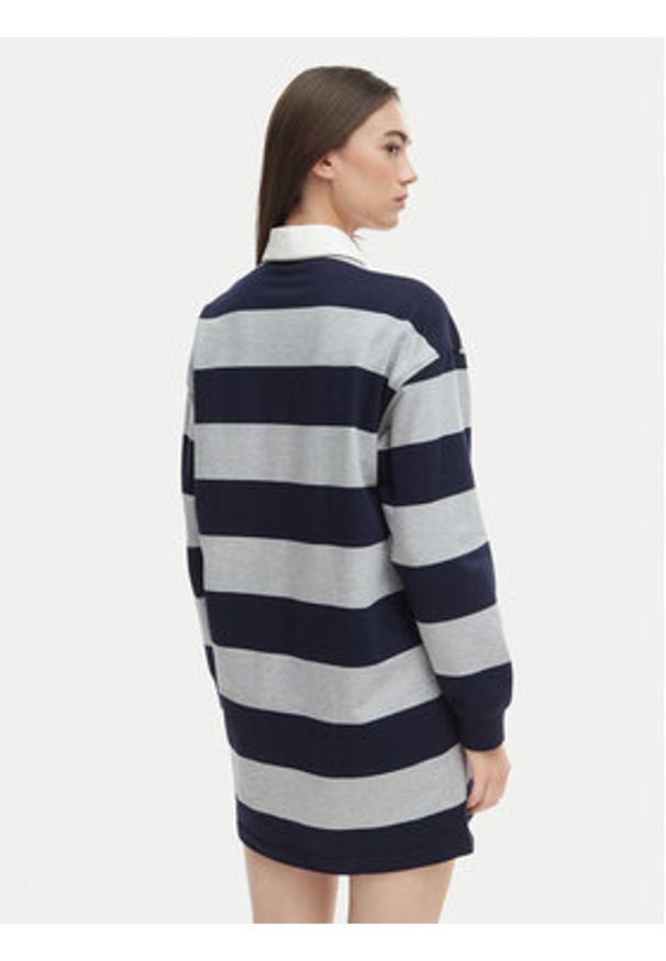 Calvin Klein Jeans Sukienka codzienna LV047F214G Kolorowy Loose Fit. Okazja: na co dzień. Materiał: bawełna. Wzór: kolorowy. Typ sukienki: proste. Styl: casual
