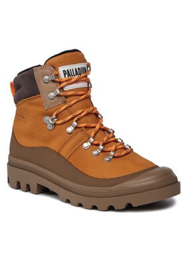 Palladium Trapery Pallabrousse Hkr Wp+ 98840-203-M Brązowy. Kolor: brązowy. Materiał: skóra