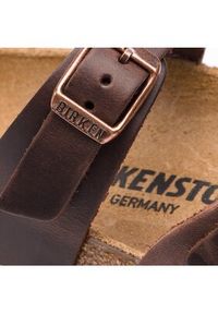 Birkenstock Japonki Mayari 0071023 Brązowy. Kolor: brązowy. Materiał: skóra, nubuk