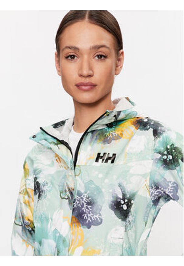 Helly Hansen Kurtka przejściowa ESRA RØISE Loke Print 63207 Zielony Regular Fit. Kolor: zielony. Materiał: syntetyk. Wzór: nadruk