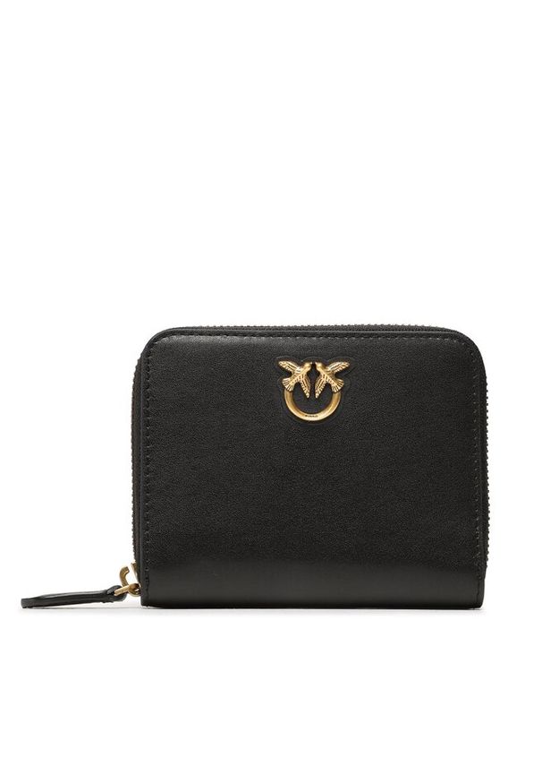 Pinko - Portfel PINKO. Kolor: czarny