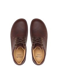 Clarks Półbuty Nature Three 203390057 Brązowy. Kolor: brązowy. Materiał: skóra #7