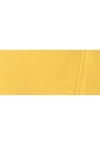 TOP SECRET - Luźna bluza z wiązaniem. Kolor: żółty. Materiał: dzianina. Długość rękawa: długi rękaw. Długość: długie. Wzór: aplikacja. Sezon: jesień #5