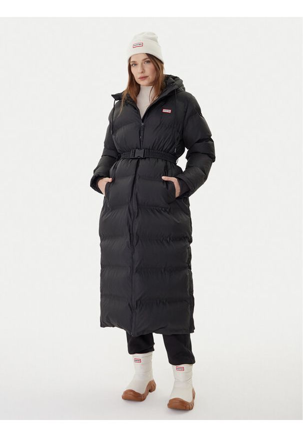 Hunter Kurtka zimowa Hutchison HARW0001252 Czarny Regular Fit. Kolor: czarny. Materiał: syntetyk. Sezon: zima