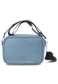 Big Star Accessories - Niebieska Torebka Big Star Damska Listonoszka. Kolor: niebieski. Wzór: kolorowy. Sezon: wiosna. Materiał: skórzane #3