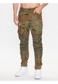 G-Star RAW - Spodnie materiałowe G-Star Raw. Kolor: zielony. Materiał: materiał #1