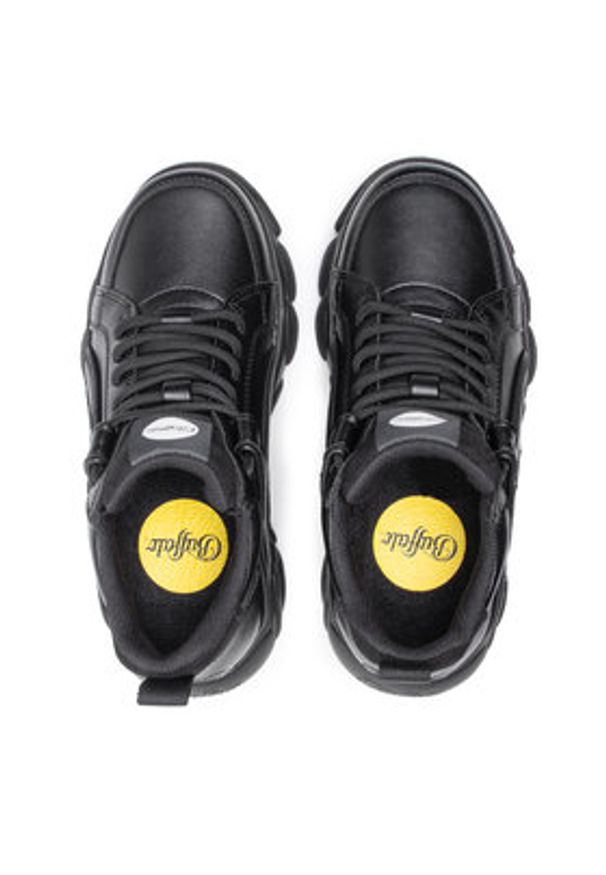 Buffalo Sneakersy Cld Corin 1630394 Czarny. Kolor: czarny. Materiał: skóra