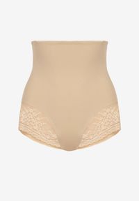 Renee - Beżowe Majtki Modelujące High Waist Emiree. Stan: podwyższony. Kolor: beżowy