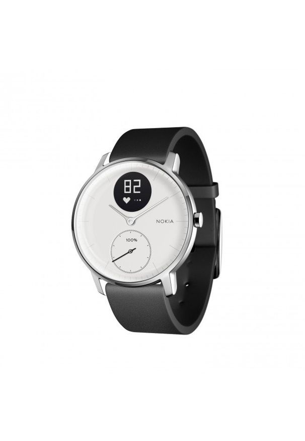 WITHINGS - Smartwatch Withings Activité Steel HR 36mm biały. Rodzaj zegarka: smartwatch. Kolor: biały. Styl: klasyczny, casual, elegancki, biznesowy