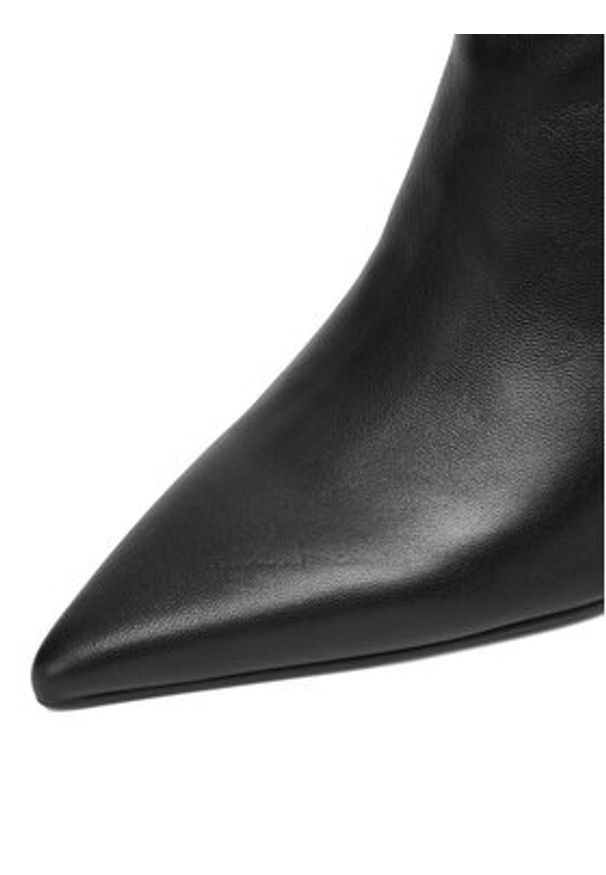 Gino Rossi Botki EO-LUNA-LT681 Czarny. Kolor: czarny. Materiał: skóra, zamsz