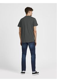 Jack & Jones - Jack&Jones T-Shirt Basher 12182498 Szary Regular Fit. Kolor: szary. Materiał: bawełna #6