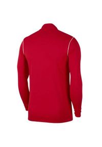 Bluza piłkarska chłopięca Nike Park 20 Track. Kolor: czerwony, biały, wielokolorowy. Sport: piłka nożna