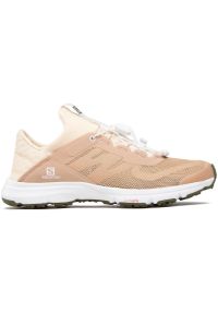 salomon - Adidasy Salomon Wmns Amphib, Kobiety. Kolor: beżowy. Materiał: materiał. Sport: fitness
