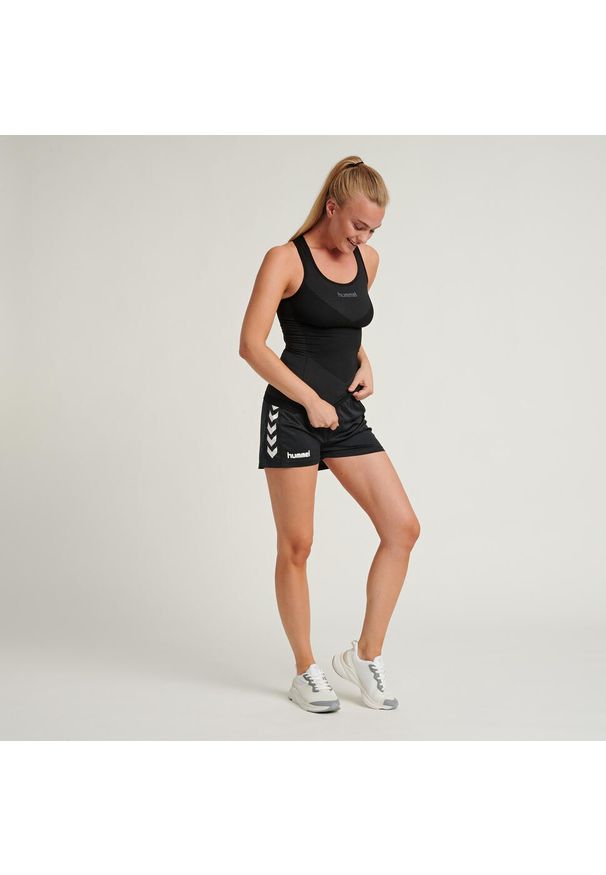 Koszulka Sportowa Top Hummel First Seamless Tank Top. Kolor: czarny