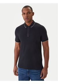 Armani Exchange Polo XM001285 AF10366 UB101 Granatowy Slim Fit. Typ kołnierza: polo. Kolor: niebieski. Materiał: bawełna #1