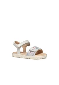 Geox - Sandały GEOX J SANDAL HAITI GIRL Biały. Kolor: biały. Sport: turystyka piesza #2