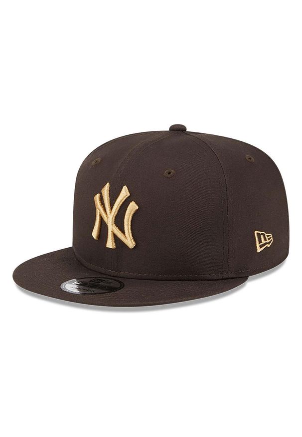 Czapka z daszkiem New Era 9FIFTY New York Yankees League Essential 60424694. Kolor: brązowy