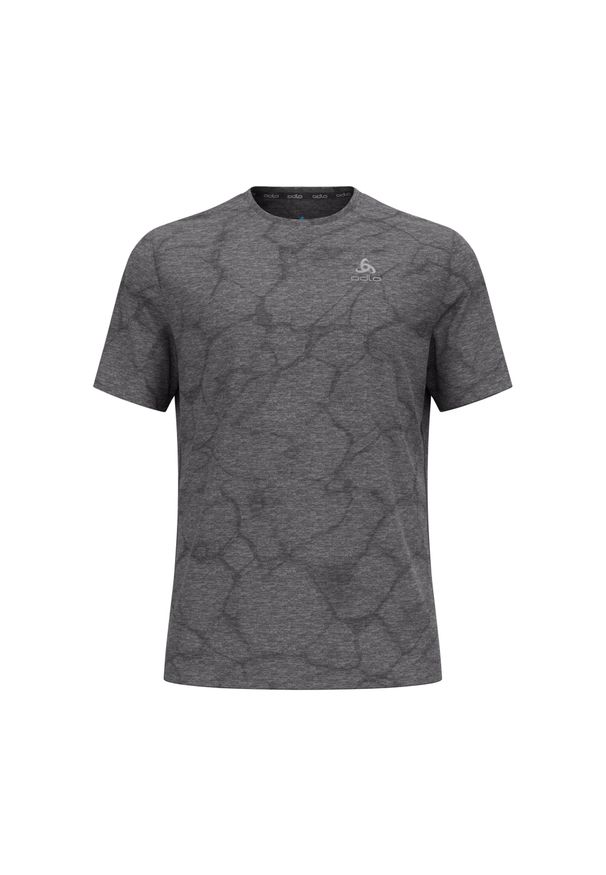 Odlo - Koszulka z krótkim rękawem męska ODLO Zeroweight Engineered Chill-Tec. Kolor: czarny. Długość rękawa: krótki rękaw. Długość: krótkie. Sport: bieganie