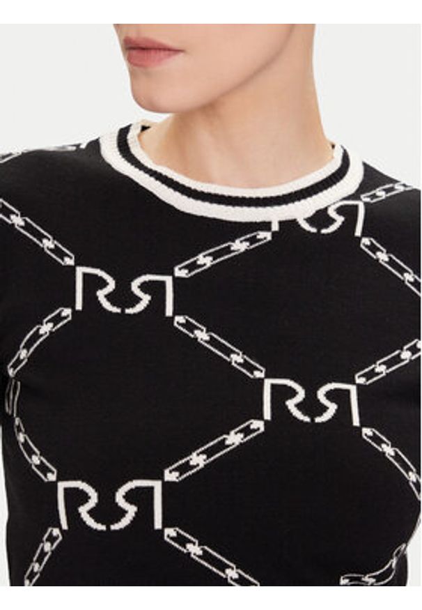 Rinascimento Sweter CFM0011924003 Czarny Regular Fit. Kolor: czarny. Materiał: syntetyk