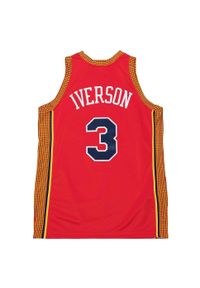 Mitchell & Ness - Jersey Philadelphia 76ers NBA Alternate 2004 Allen Iverson. Kolor: czerwony. Materiał: jersey. Sport: koszykówka #2
