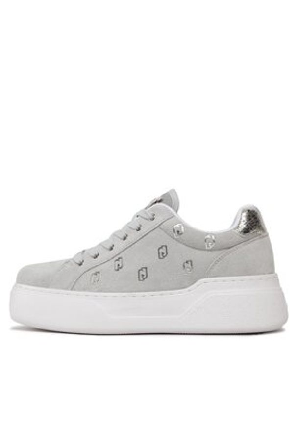 Liu Jo Sneakersy Tami 14 BA4099 PX002 Szary. Kolor: szary. Materiał: skóra