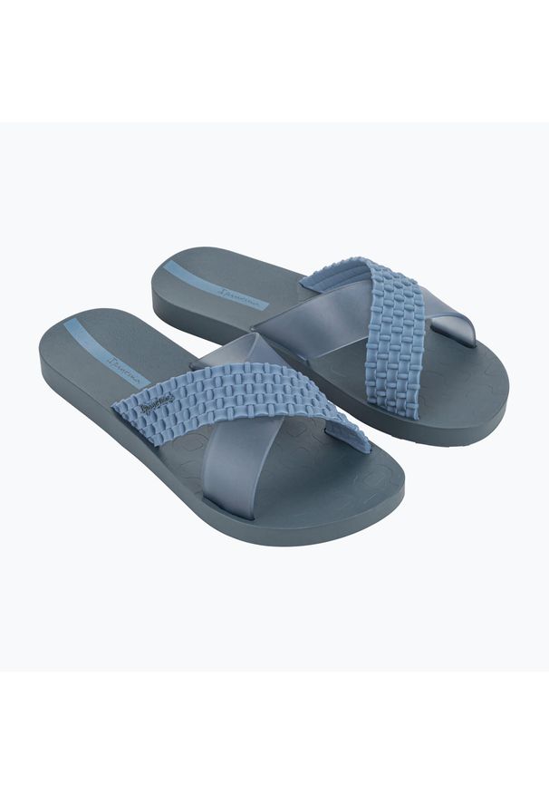 Klapki damskie Ipanema Sense Slide. Kolor: niebieski