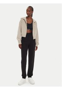 Calvin Klein Jeans Spodnie dresowe J20J224443 Czarny Regular Fit. Kolor: czarny. Materiał: bawełna #5