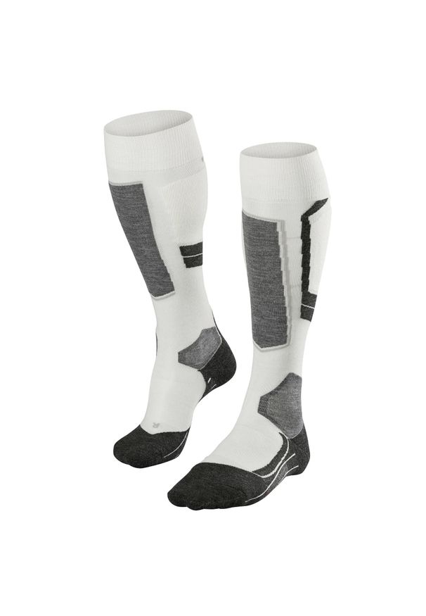 Podkolanówki damskie Falke SK4. Kolor: czarny, biały, wielokolorowy. Materiał: wełna. Sport: narciarstwo
