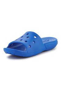 Klapki Crocs Classic Slide K Jr 206396-4KZ niebieskie. Kolor: niebieski. Materiał: materiał #5