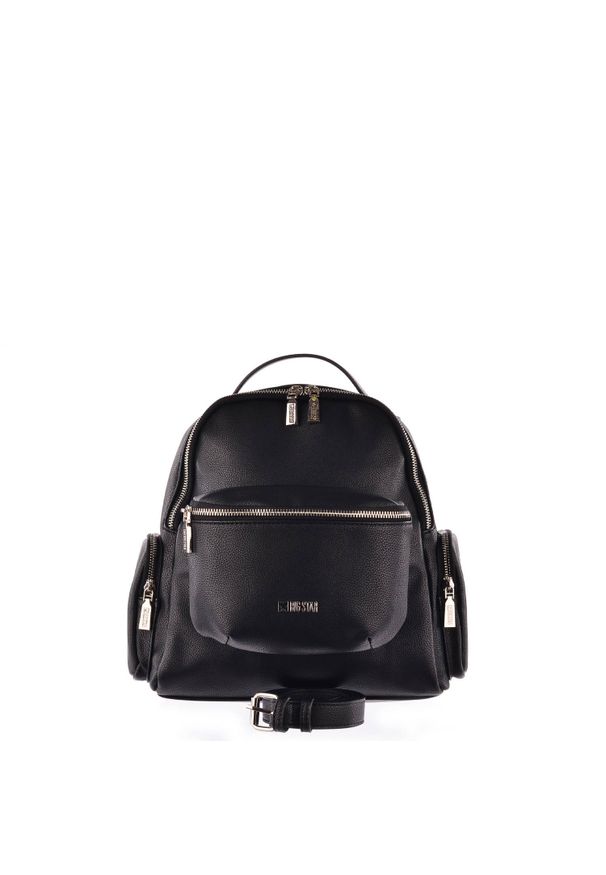 Big Star Accessories - Plecak BIG STAR HH574056 Czarny. Kolor: czarny